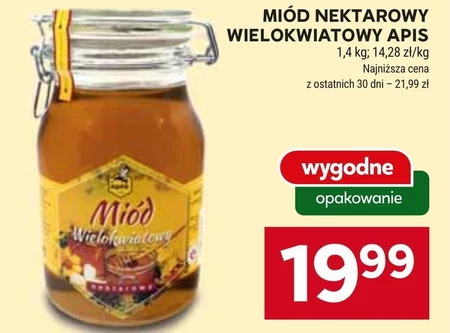 Apis Miód nektarowy wielokwiatowy 1,4 kg