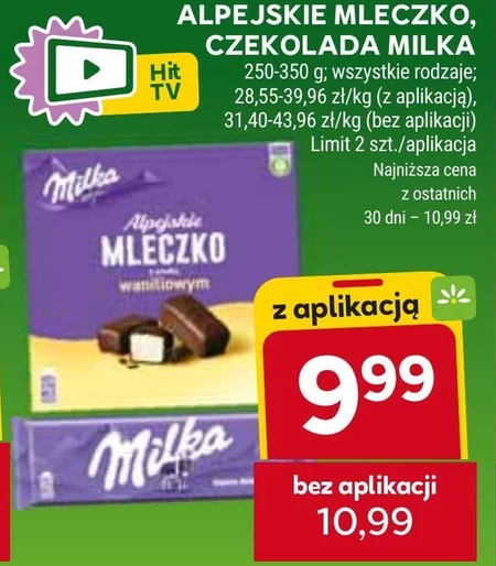 Milka Alpejskie Mleczko Pianka o smaku waniliowym 330 g