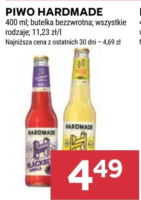 Hardmade Pear Crush Piwo z lemoniadą o smaku gruszki i cytryny 400 ml