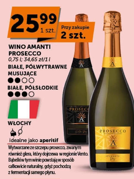 Wino białe Prosecco