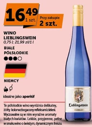 Wino półsłodkie Lieblingswein