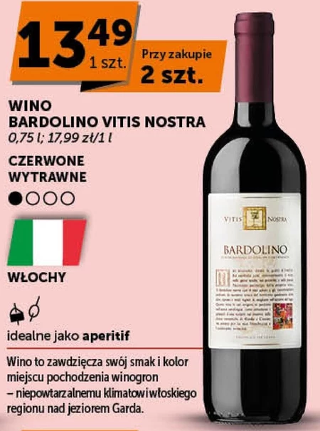 Wino wytrawne Bardolino