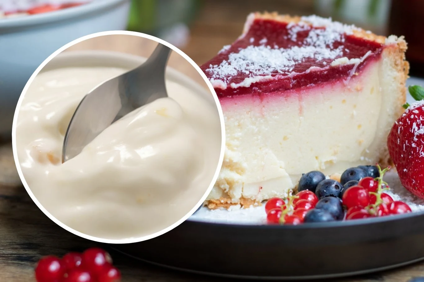 Skyrnik to lekkie i kremowe ciasto Skyrnik to lekkie i kremowe ciasto