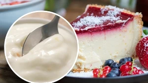 Ma mniej tłuszczu, ale więcej białka. Sernik wychodzi pierwsza klasa