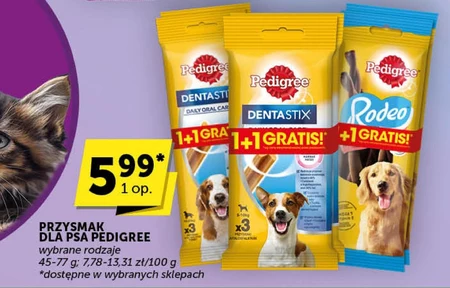 Pedigree DentaStix 10-25 kg Karma uzupełniająca dla psów 77 g (3 sztuki)