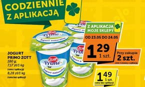 Zott Primo Jogurt naturalny 180 g niska cena