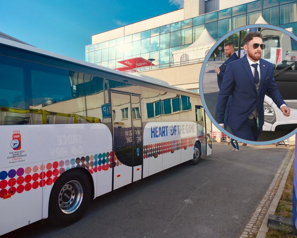 Hokeiści w czasie MŚ w Ostrawie są dowożeni do Hali, choć mieszkają od niej 300 metrów