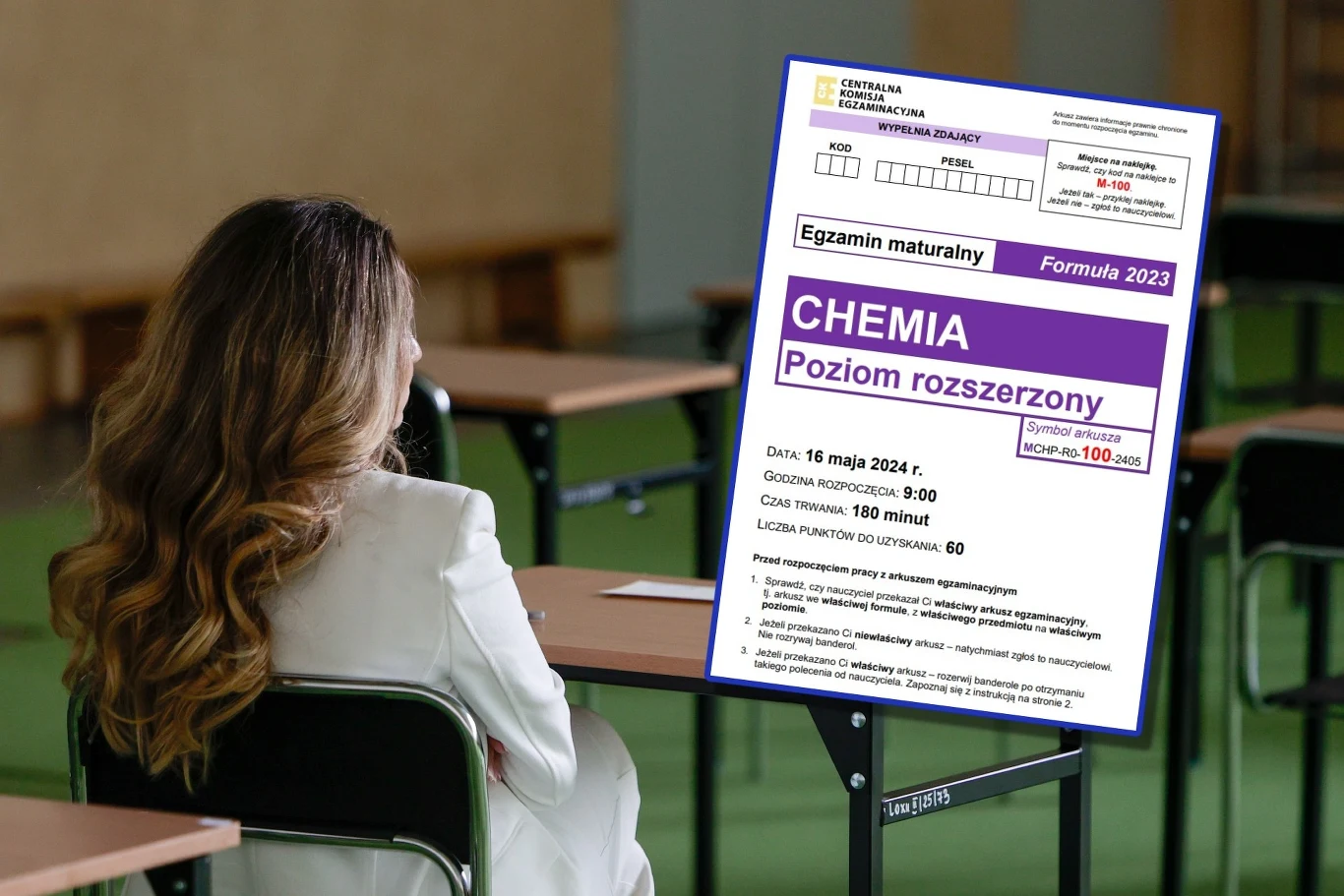 Matura 2024: Chemia. Uczniowie płakali po egzaminie Matura 2024: Chemia. Uczniowie płakali po egzaminie