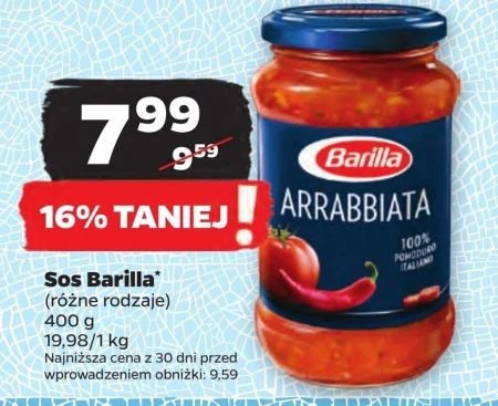 Barilla Arrabbiata Sos pomidorowy z papryką chili 400 g