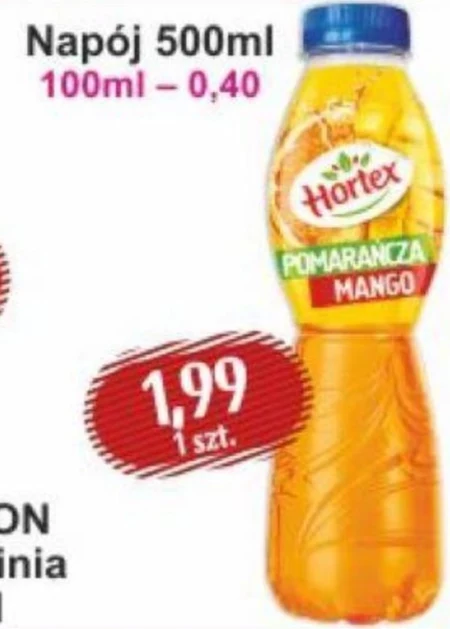 Hortex Napój pomarańcza mango 500 ml
