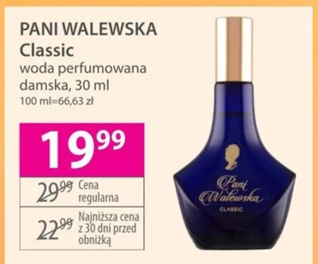 Woda perfumowana damska Pani Walewska