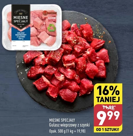 Gulasz Wieprzowy Mi Sne Specja Y Taniej Promocja Aldi Ding Pl