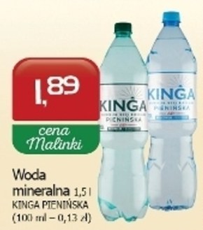 Kinga Pienińska Naturalna woda mineralna niegazowana niskosodowa 1,5 l niska cena