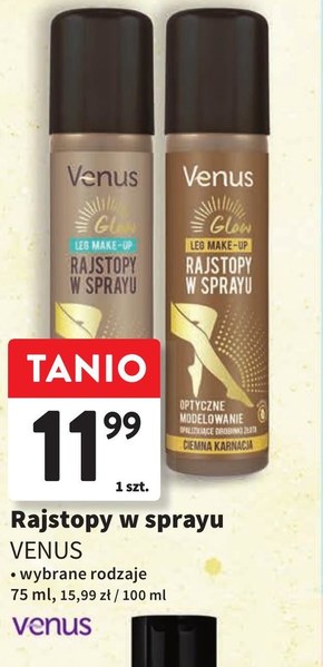 Rajstopy w sprayu Venus niska cena