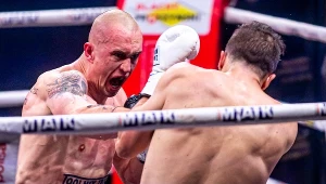 Michał Cieślak (przodem) nie wyjdzie na ring 15 czerwca 