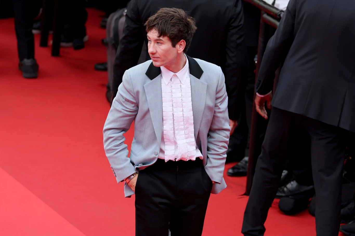 Barry Keoghan podczas 77. MFF w Cannes Barry Keoghan podczas 77. MFF w Cannes