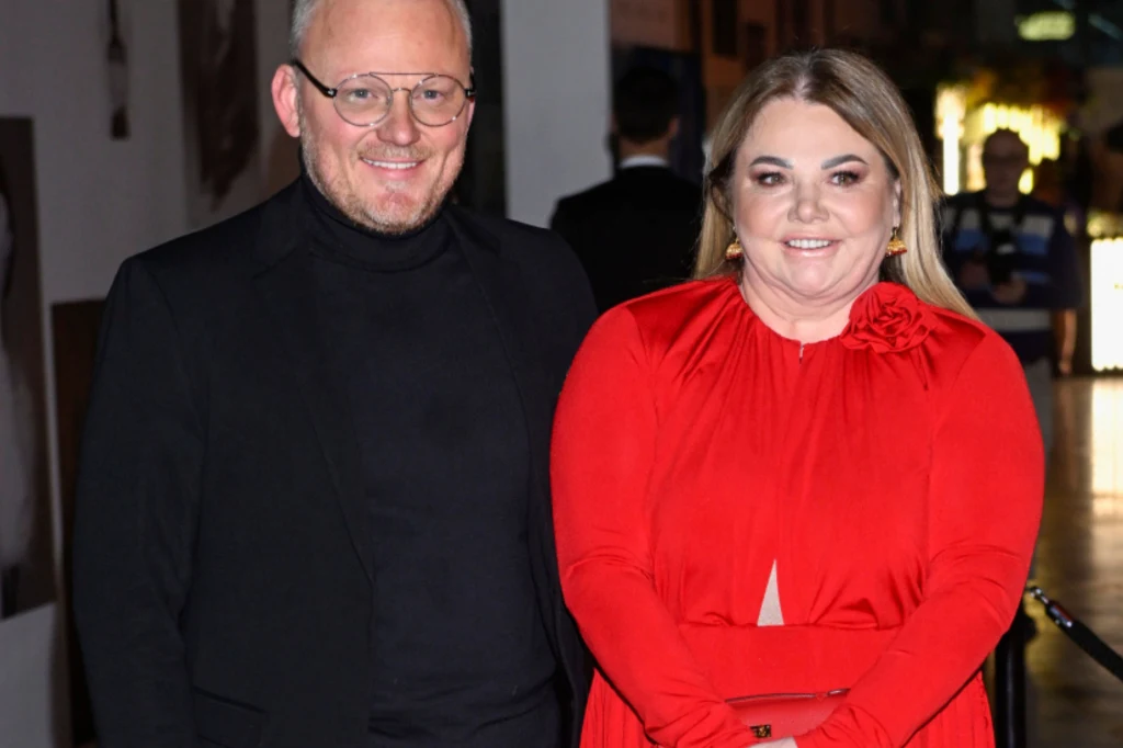 Katarzyna Niezgoda z mężem