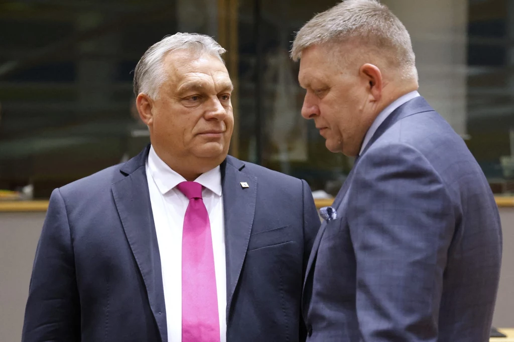 Viktor Orban i Robert Fico Viktor Orban i Robert Fico