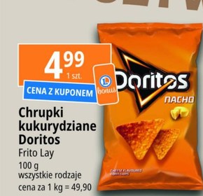 Doritos Nacho Chipsy kukurydziane o smaku serowym 100 g niska cena