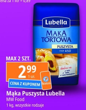 Lubella Mąka puszysta tortowa typ 450 1 kg niska cena