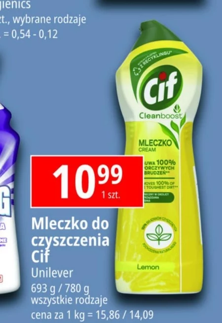 Cif Lemon Mleczko 780 g