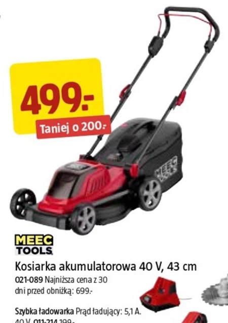 Kosiarka akumulatorowa Meec Tools