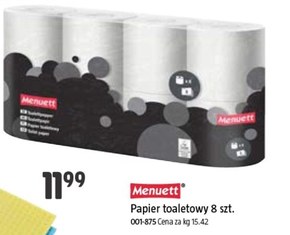 Papier toaletowy Menuett niska cena