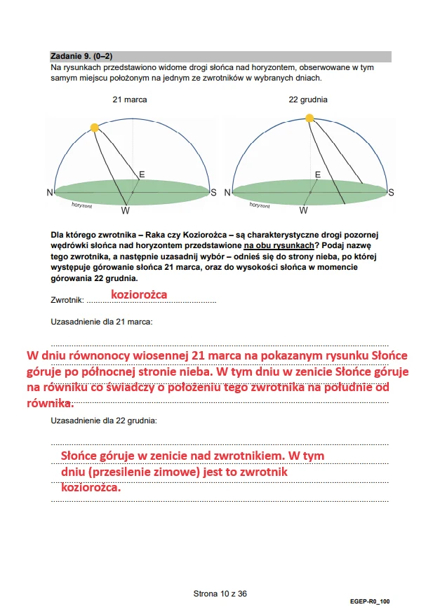 Matura 2024. Rozszerzona geografia (formuła 2015). Arkusz CKE i odpowiedzi - strona 10 Matura 2024. Rozszerzona geografia (formuła 2015). Arkusz CKE i odpowiedzi - strona 10