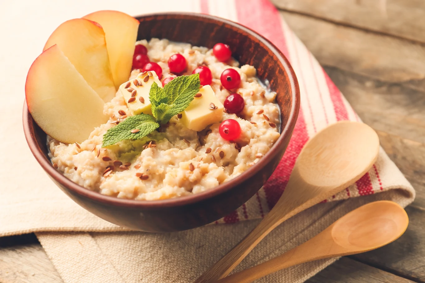 Owsianka to jedno z najzdrowszych śniadań.