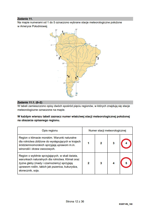 Matura 2024. Rozszerzona geografia (formuła 2015). Arkusz CKE i odpowiedzi - strona 12 Matura 2024. Rozszerzona geografia (formuła 2015). Arkusz CKE i odpowiedzi - strona 12
