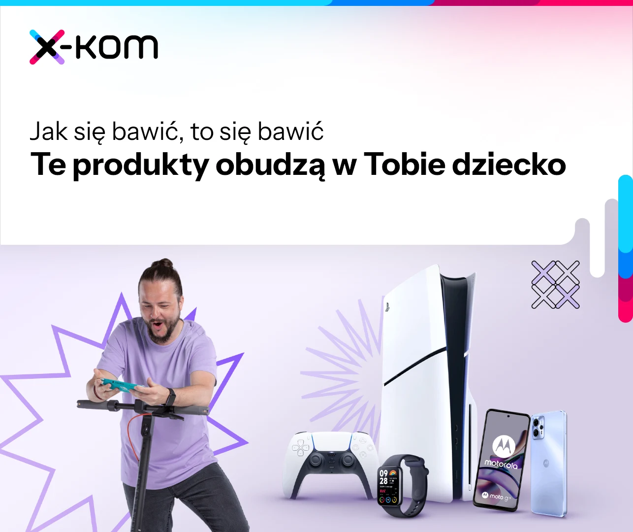 Akcja x-komu ma dostarczyć widzom przede wszystkim rozrywki i uśmiechu article cover