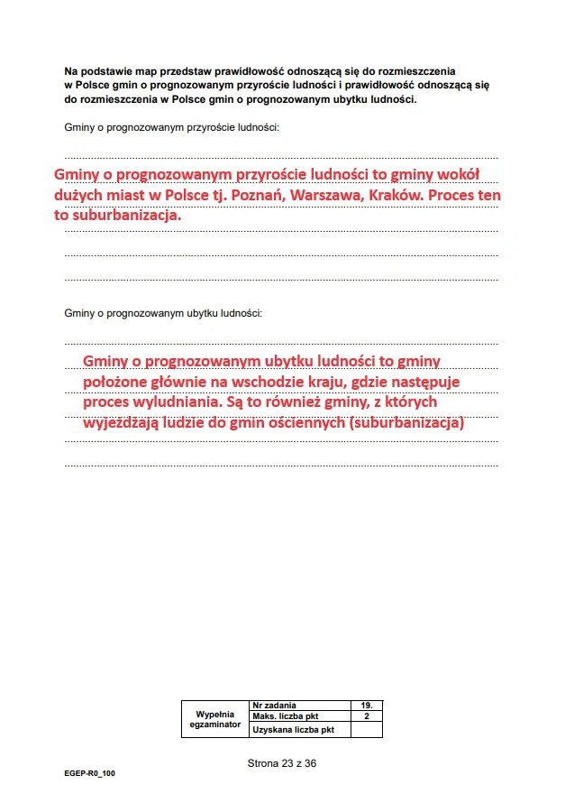Matura 2024. Rozszerzona geografia (formuła 2015). Arkusz CKE i odpowiedzi - strona 23 Matura 2024. Rozszerzona geografia (formuła 2015). Arkusz CKE i odpowiedzi - strona 23