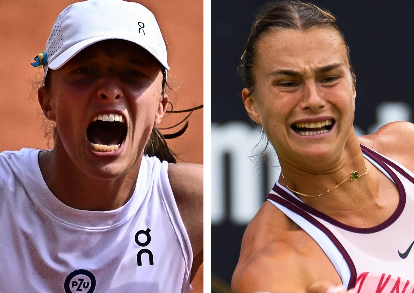 Iga Świątek i Aryna Sabalenka Iga Świątek i Aryna Sabalenka