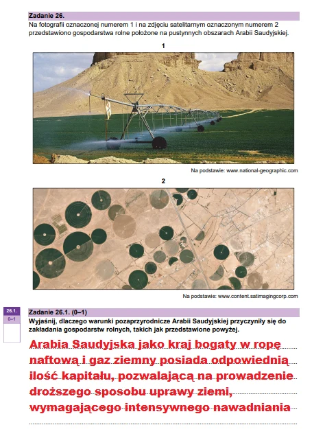 Matura 2024: Geografia, poziom rozszerzony. Arkusz CKE i rozwiązania - strona 30