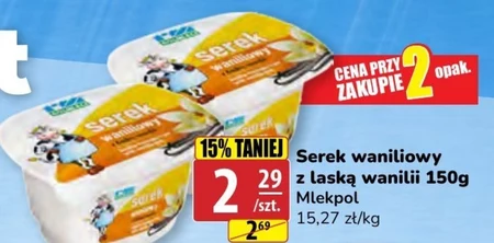 Rolmlecz Serek waniliowy z laską wanilii 150 g