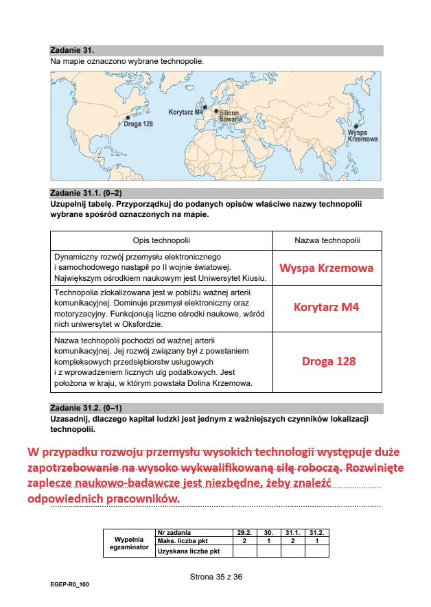 Matura 2024. Rozszerzona geografia (formuła 2015). Arkusz CKE i odpowiedzi - strona 35 Matura 2024. Rozszerzona geografia (formuła 2015). Arkusz CKE i odpowiedzi - strona 35