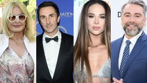 Polsat Hit Festiwal 2024. Od lewej: Majka Jeżowska, Sebastian Karpiel-Bułecka, Blanka, Kuba Badach