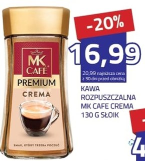 MK Café Premium Crema Kawa rozpuszczalna 130 g niska cena