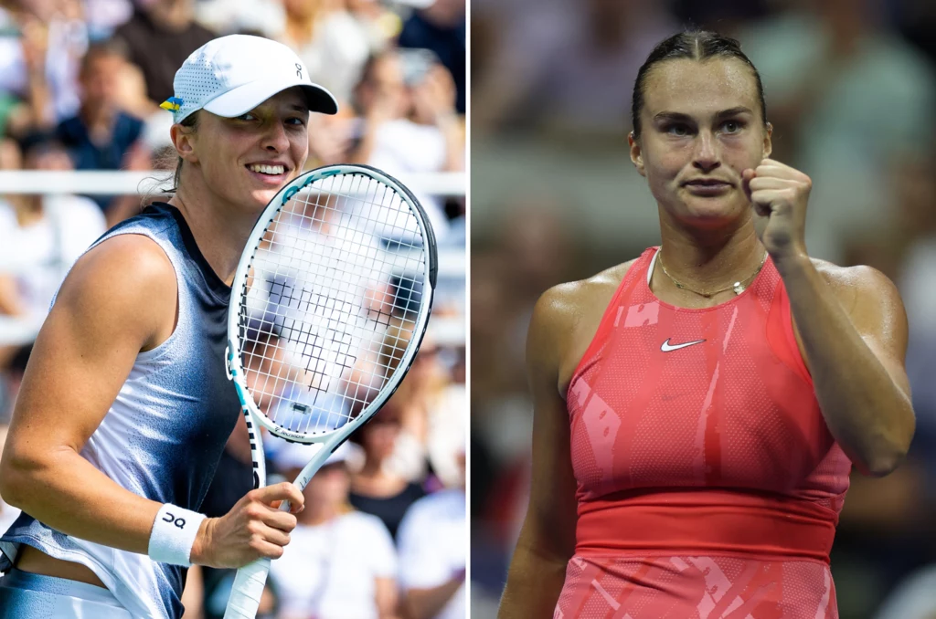 Iga Świątek i Aryna Sabalenka Iga Świątek i Aryna Sabalenka