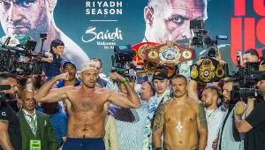 Tyson Fury - Oleksandr Usyk. Wynik na żywo, relacja live. Walka tytuł niekwestionowanego mistrza świata w kategorii ciężkiej