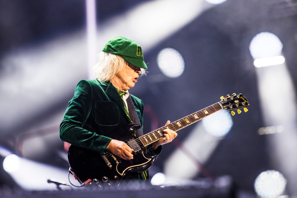 Angus Young (AC/DC) w Gelsenkirchen