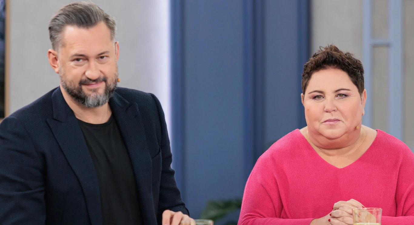 Marcin Prokop i Dorota Wellman Marcin Prokop i Dorota Wellman