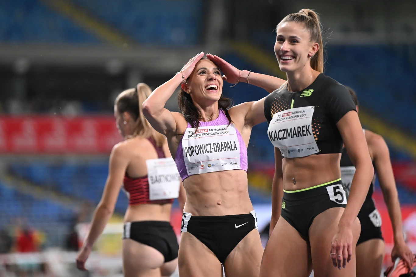 Natalia Kaczmarek i Marika Popowicz-Drapała