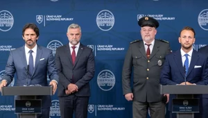 Słowacja. Konferencja prasowa w KPRM po zamachu na Roberta Ficę