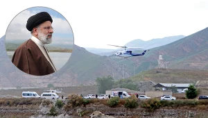 Katastrofa w Iranie. Sprzeczne informacje o poszukiwaniach rozbitego śmigłowca