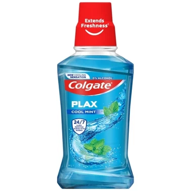 Płyn do płukania jamy ustnej Colgate Plax Cool Mint 250ml - 0