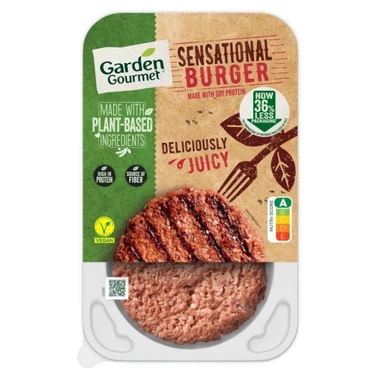 Garden Gourmet Sensational Burger Wegański produkt na bazie białka sojowego 226 g - 3