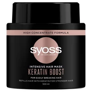 Syoss Keratin Intensywnie wzmacniająca maska do włosów łamliwych 500 ml
