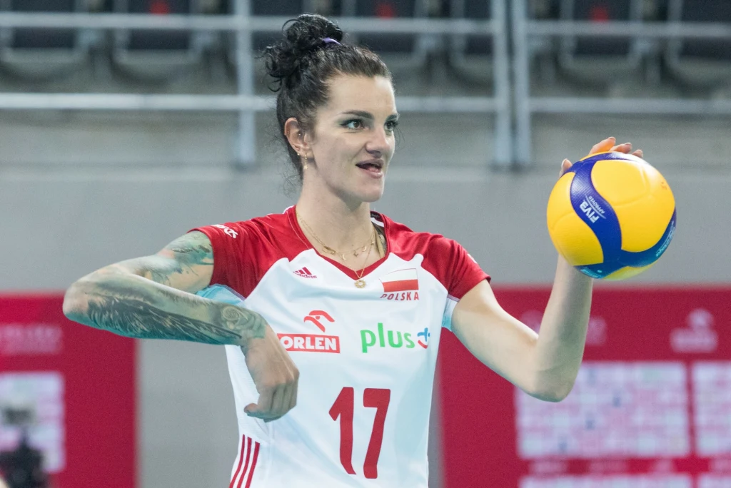 Malwina Smarzek w barwach reprezentacji w 2021 roku