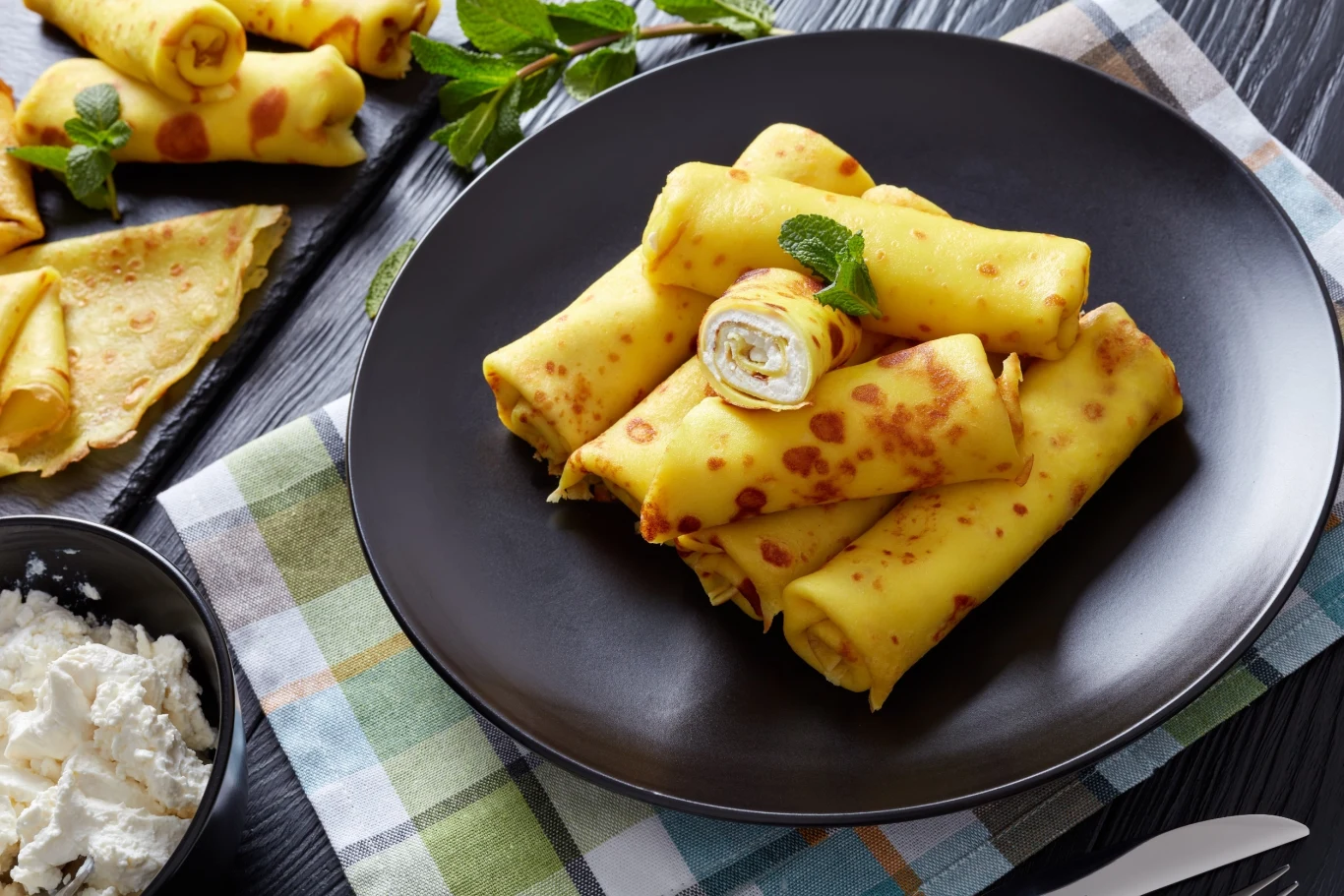 Naleśniki bez mąki z mascarpone | Fot. 123RF/Picsel Naleśniki bez mąki z mascarpone | Fot. 123RF/Picsel